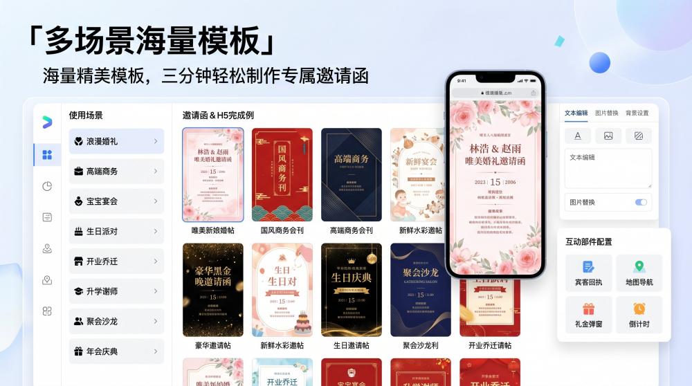 商业会议电子请柬制作指南｜小白也能5分钟出片，质感拉满不踩坑
